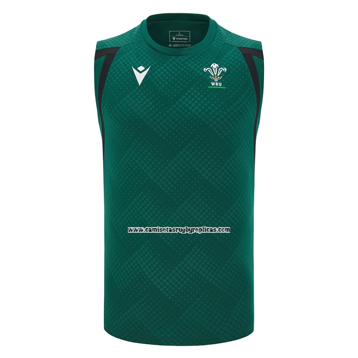 Tank Top Gales Rugby 2026 Entrenamiento Verde